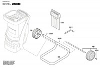 Bosch 0 600 853 103 Axt Rapid 200 Chopper 230 V / Eu Spare Parts